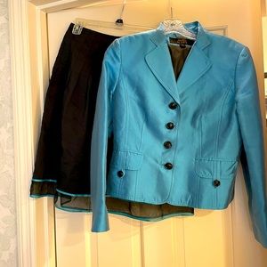 Allen by A.B.S. Allen Schwartz Womens Full Suit Skirt & Blazer Jacket